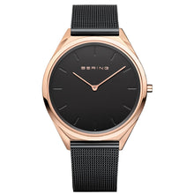 Laden Sie das Bild in den Galerie-Viewer, Bering Unisex Uhr Armbanduhr Classic - 17039-166 Meshband