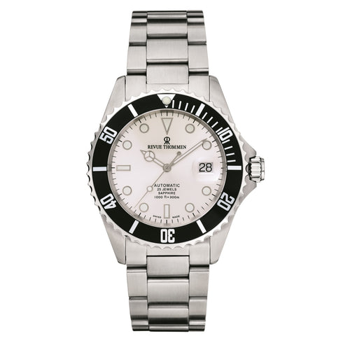 Revue Thommen Herren Uhr Analog Automatik XL Diver 17571.2127 Edelstahl