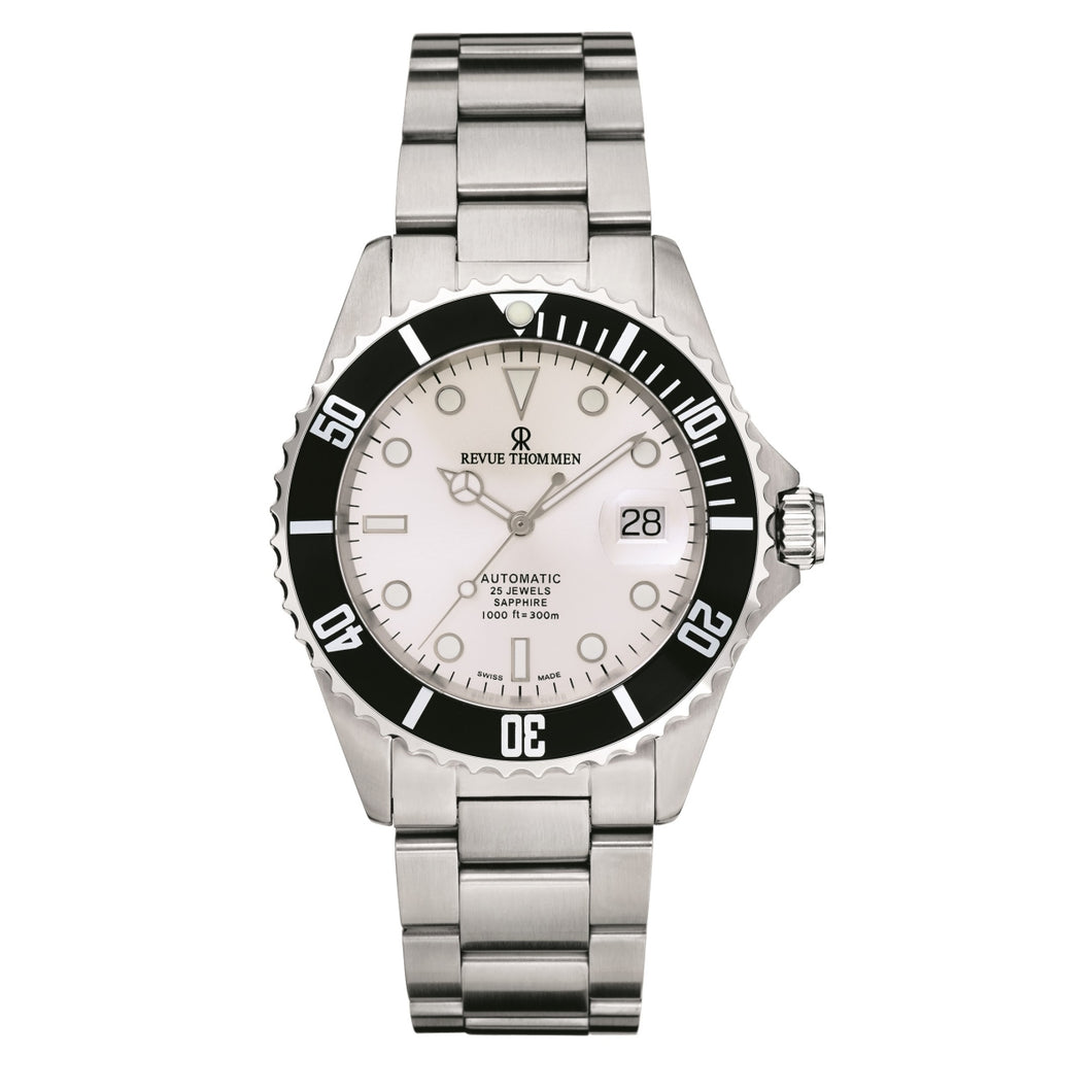 Revue Thommen Herren Uhr Analog Automatik XL Diver 17571.2127 Edelstahl