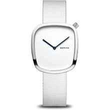 Laden Sie das Bild in den Galerie-Viewer, Bering Damen Uhr Armbanduhr Slim Classic - 18034-007 Nylon-Armband