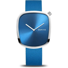 Laden Sie das Bild in den Galerie-Viewer, Bering Herren Uhr Armbanduhr Slim Classic - 18040-308 Nylon-Armband