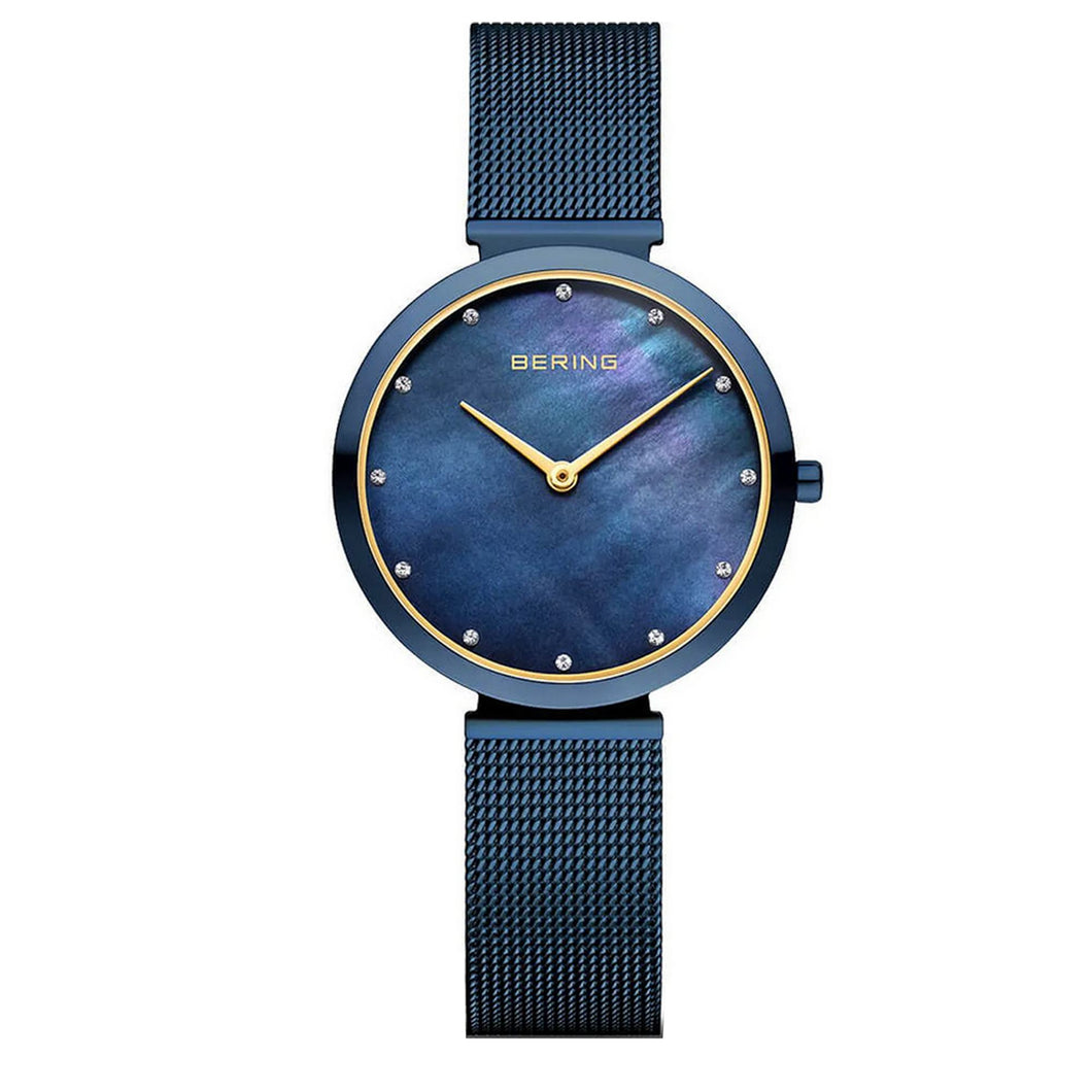 Bering Damen Uhr Armbanduhr Classic - 18132-399 Edelstahl