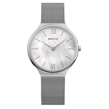 Laden Sie das Bild in den Galerie-Viewer, Bering Damen Uhr Armbanduhr Ultra-Slim Silber - 18434-000 Edelstahl