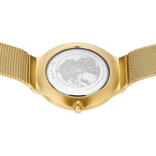 Laden Sie das Bild in den Galerie-Viewer, Bering Damen Uhr Armbanduhr Ultra-Slim Gold - 18434-334 Edelstahl