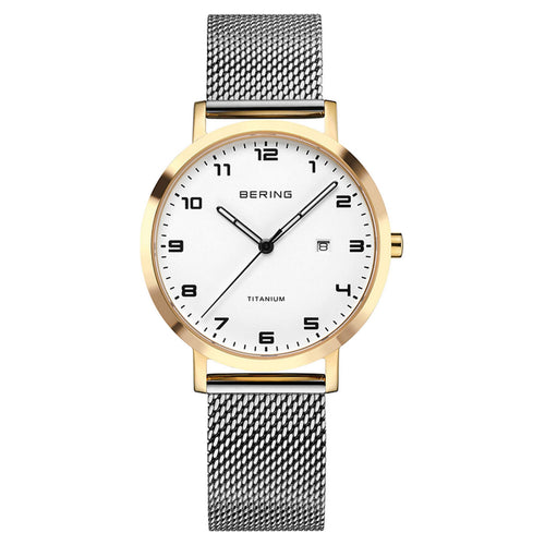 Bering Damen Uhr Armbanduhr Quarz - 18634-010 Titan