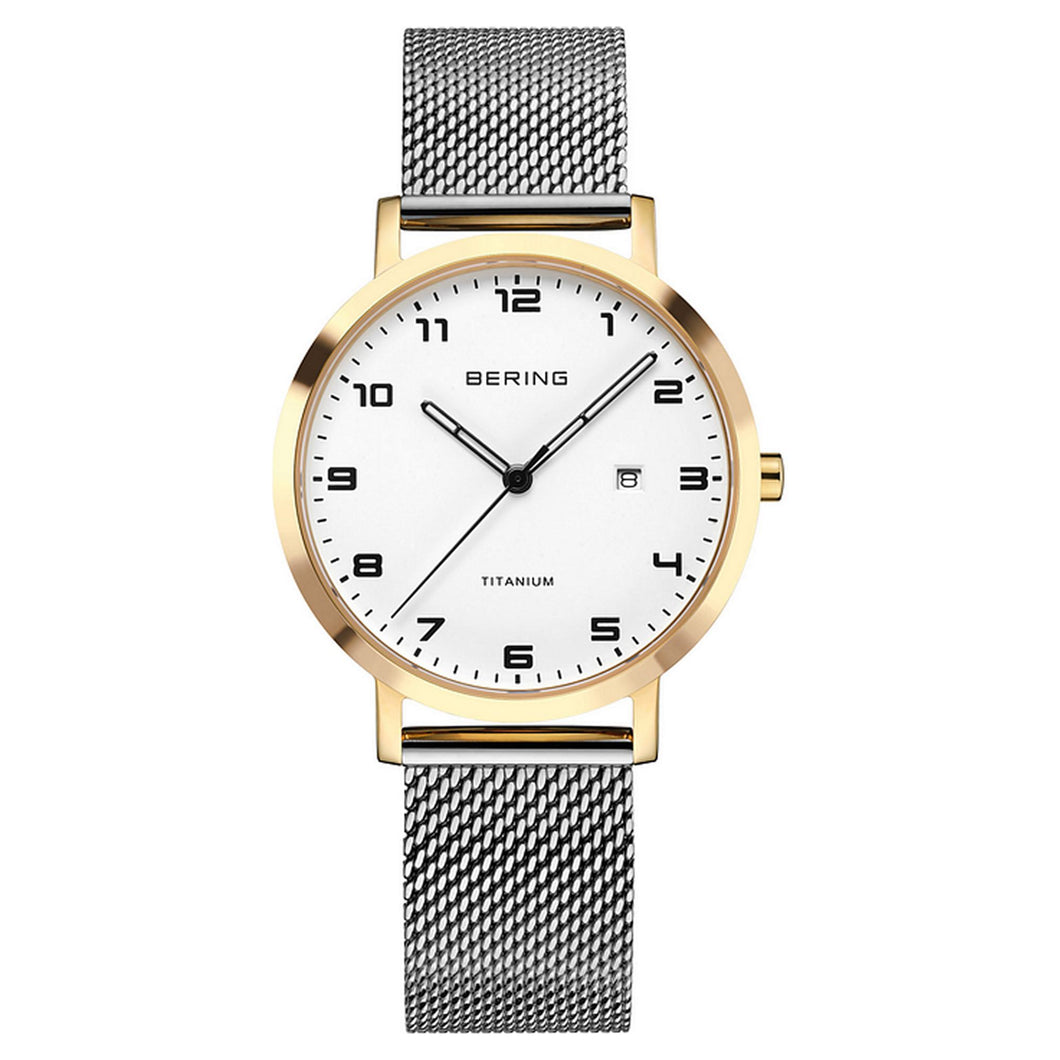 Bering Damen Uhr Armbanduhr Quarz - 18634-010 Titan