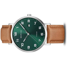 Laden Sie das Bild in den Galerie-Viewer, Bering Herren Uhr Armbanduhr Titanium  - 18640-568-1 Leder