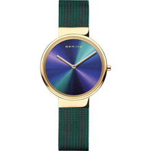 Laden Sie das Bild in den Galerie-Viewer, Bering Damen Uhr Armbanduhr Classic Aurora - 19031-828-1 Meshband