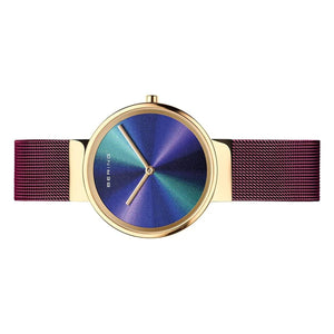 Bering Damen Uhr Armbanduhr Classic Aurora - 19031-929 Meshband
