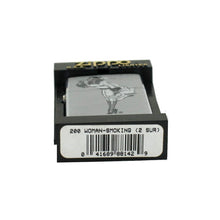 Laden Sie das Bild in den Galerie-Viewer, Zippo Feuerzeug Modell 200 WOMEN-SMOKING 2 SUR
