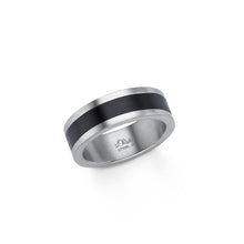 Laden Sie das Bild in den Galerie-Viewer, s.Oliver Jewel Herren Ring Edelstahl bicolor 201507-1