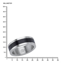 Laden Sie das Bild in den Galerie-Viewer, s.Oliver Jewel Herren Ring Edelstahl bicolor 201507-1