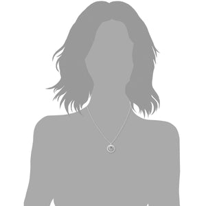 s.Oliver Jewel Damen Kette Collier Edelstahl Kristall Elementen 2015126