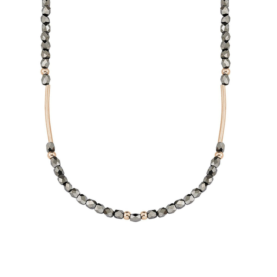 s.Oliver Jewel Damen Kette Collier Edelstahl Rosé 2015132