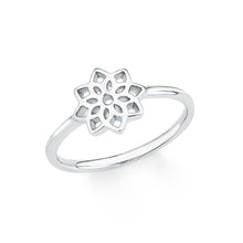 Laden Sie das Bild in den Galerie-Viewer, s.Oliver Jewel Damen Ring Silber Zirkonia weiss SO PURE Blume 201722