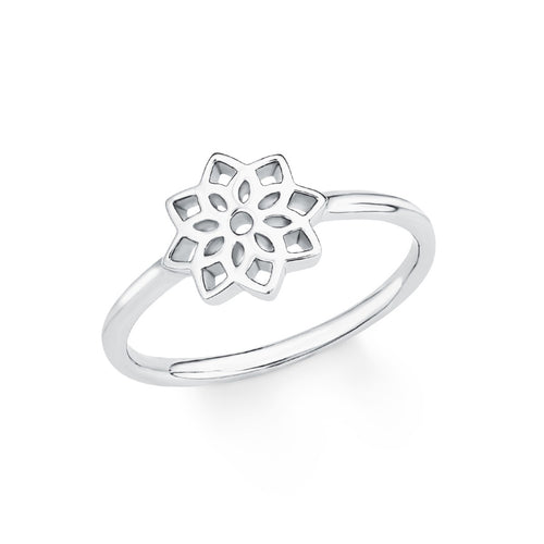 s.Oliver Jewel Damen Ring Silber Zirkonia weiss SO PURE Blume 201722