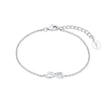 Laden Sie das Bild in den Galerie-Viewer, s.Oliver Jewel Damen Armband Silber Zirkonia SO PURE Infinity 2017243
