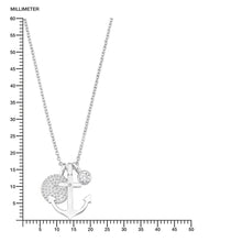 Laden Sie das Bild in den Galerie-Viewer, s.Oliver Jewel Damen Kette Silber Zirkonia SO PURE Anker 2017246