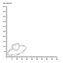 Laden Sie das Bild in den Galerie-Viewer, s.Oliver Jewel Damen Ring Silber Zirkonia SO PURE Herz 201725