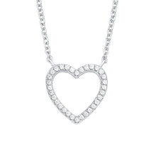 Laden Sie das Bild in den Galerie-Viewer, s.Oliver Jewel Damen Kette Silber Zirkonia SO PURE Herz 2017258