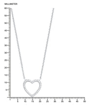 Laden Sie das Bild in den Galerie-Viewer, s.Oliver Jewel Damen Kette Silber Zirkonia SO PURE Herz 2017258