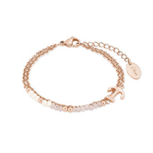 Laden Sie das Bild in den Galerie-Viewer, s.Oliver Jewel Damen Armband Armkette Edelstahl IP Rosé Anker 2018350