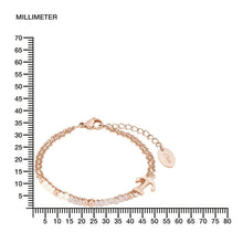 Laden Sie das Bild in den Galerie-Viewer, s.Oliver Jewel Damen Armband Armkette Edelstahl IP Rosé Anker 2018350