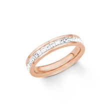 Laden Sie das Bild in den Galerie-Viewer, s.Oliver Jewel Damen Ring Edelstahl IP Rosé 201855