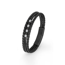 Laden Sie das Bild in den Galerie-Viewer, s.Oliver Jewel Kinder und Jugendliche Armband Leder Edelstahl 2018842