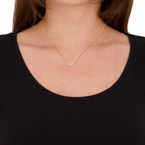 s.Oliver Jewel Damen Kette Silber Rosé Zirkonia SO PURE Infinity 2019930