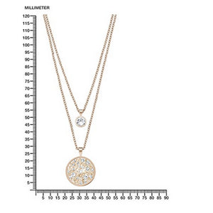 s.Oliver Jewel Damen Kette Collier Edelstahl IP Gold 2020328