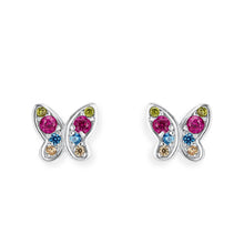Laden Sie das Bild in den Galerie-Viewer, s.Oliver Jewel Kinder und Jugendliche Ohrringe Silber Butterfly 2020868