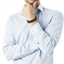 Laden Sie das Bild in den Galerie-Viewer, s.Oliver Jewel Herren Armband Nylon schwarz Edelstahl 2022614