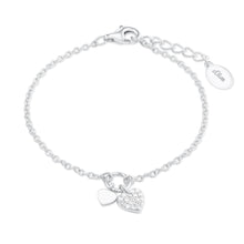 Laden Sie das Bild in den Galerie-Viewer, s.Oliver Jewel Kinder und Jugendliche Armband Silber Herz 2022701