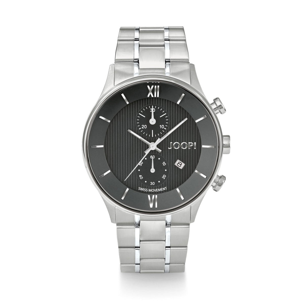 Joop Herren Uhr Armbanduhr Chronograph 2022856 Analog Quarz Edelstahl