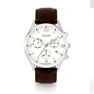 Joop Herren Uhr Armbanduhr Chronograh 2022866 Analog Quarz Leder