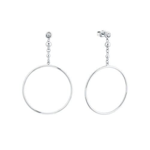 s.Oliver Jewel Damen Ohrringe Ohrhänger Silber 2024293