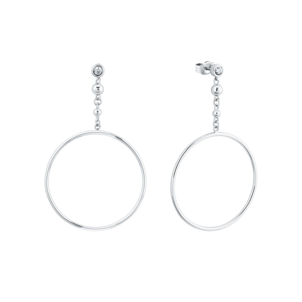 s.Oliver Jewel Damen Ohrringe Ohrhänger Silber 2024293
