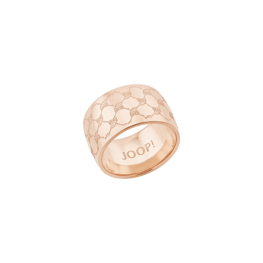 Joop Damen Ring Bandring Edelstahl IP ROSE 202448