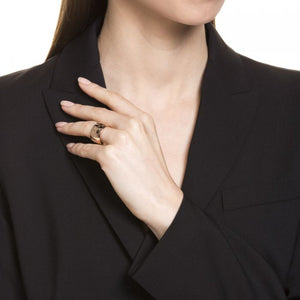 Joop Damen Ring Bandring Edelstahl IP ROSE 202448
