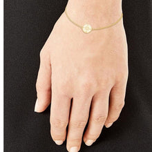 Laden Sie das Bild in den Galerie-Viewer, s.Oliver Jewel Damen Armband Silber SO PURE Kompass gold 2025612