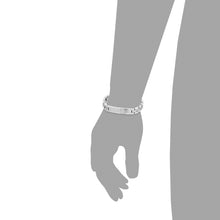 Laden Sie das Bild in den Galerie-Viewer, s.Oliver Jewel Herren Armband Identarmband Edelstahl silber 2026005