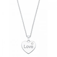 Laden Sie das Bild in den Galerie-Viewer, s.Oliver Jewel Damen Kette Halskette Silber Zirkonia Herz 2026082