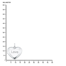 Laden Sie das Bild in den Galerie-Viewer, s.Oliver Jewel Damen Kette Halskette Silber Medaillon Herz Love 2026085