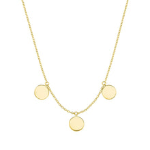 Laden Sie das Bild in den Galerie-Viewer, s.Oliver Jewel Damen Kette Halskette Silber gold Münzen 2027551