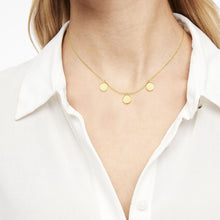 Laden Sie das Bild in den Galerie-Viewer, s.Oliver Jewel Damen Kette Halskette Silber gold Münzen 2027551