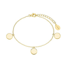 Laden Sie das Bild in den Galerie-Viewer, s.Oliver Jewel Damen Armband Silber Gold Münzen 2027552