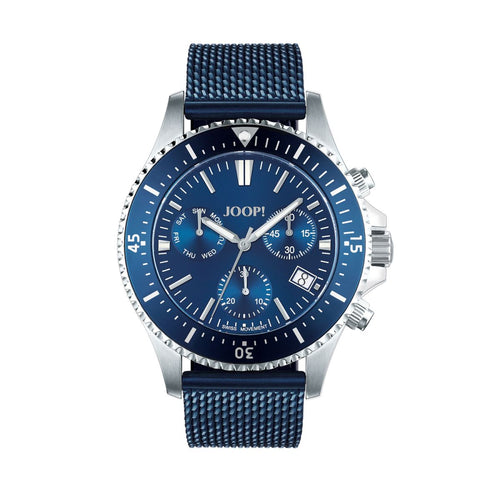 Joop Herren Uhr Armbanduhr Chronograph 2027581 Analog Quarz Edelstahl