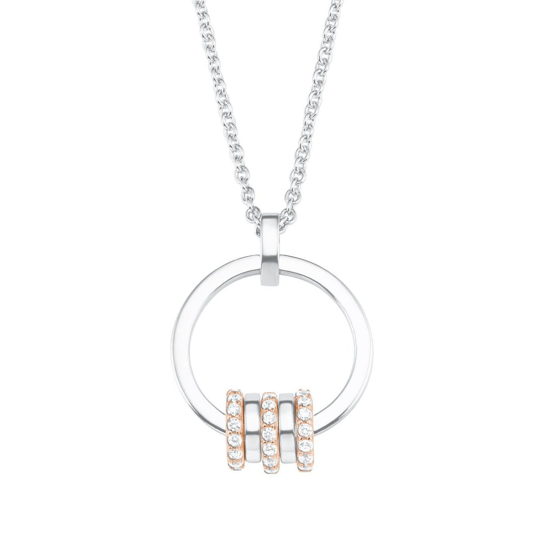 s.Oliver Jewel Damen Kette Halskette Silber Zirkonia 2027610