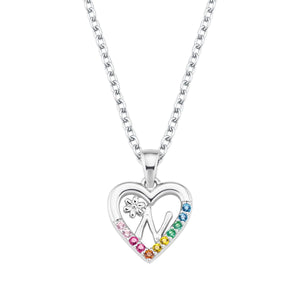 Prinzessin Lillifee Kinder Halskette Silber Buchstabenkette N Mädchen 2027887